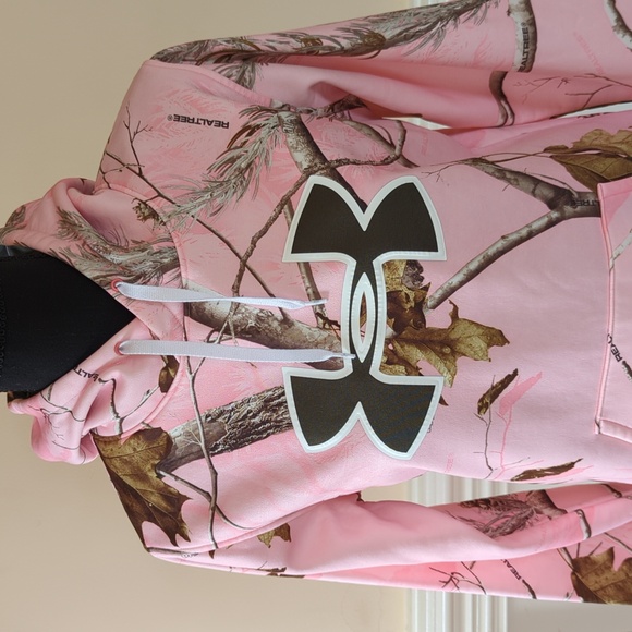 Realtree Women's Camo Performance Pullover Fleece Hoodie Sz Small - Picture 2 of 13